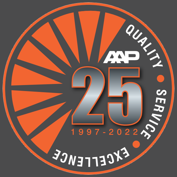 AAP 25 Years Logo